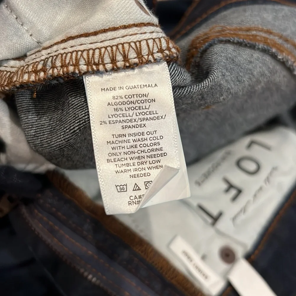 NWOT Loft Skinny Crop - Picture 5 of 7